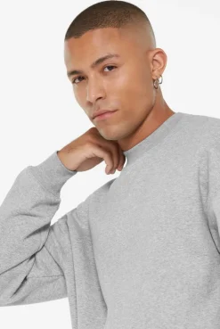 AD-AM Sweatshirt Oversized Unisex grey melange