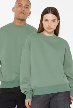AD-AM Sweatshirt Oversized Unisex jade green | XS