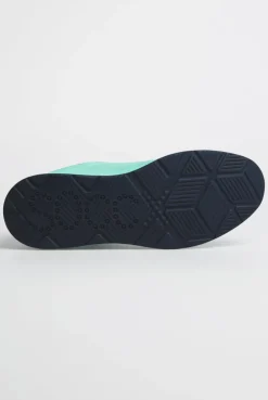 Air Cushion Sneaker mit Wording Print french mint