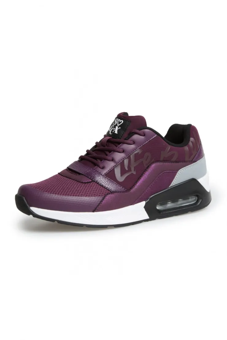 Air Cushion Sneaker night plum