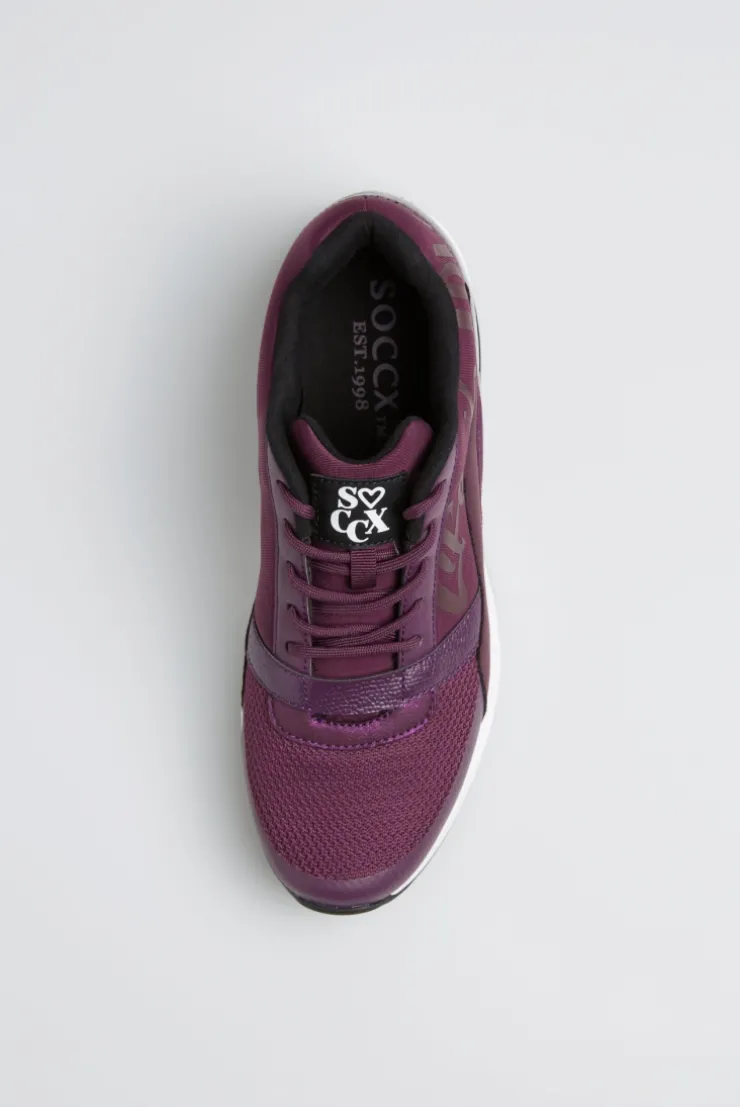 Air Cushion Sneaker night plum