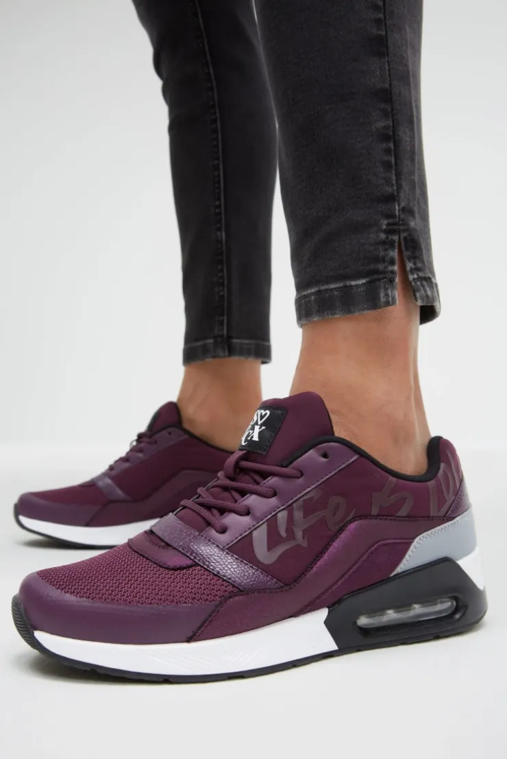 Air Cushion Sneaker night plum