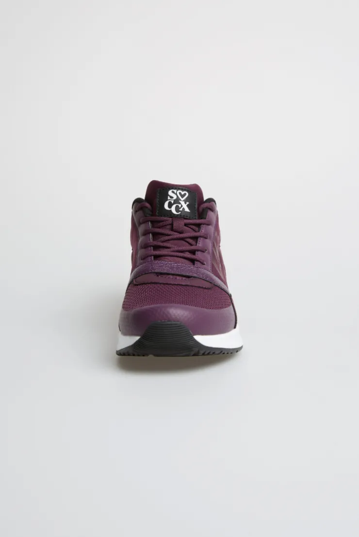 Air Cushion Sneaker night plum