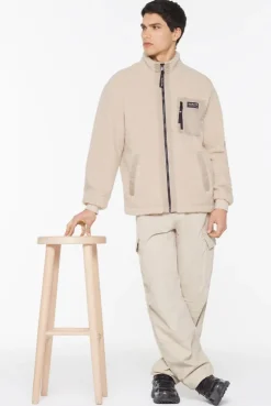 AT-LANTA Teddyfleecejacke wool