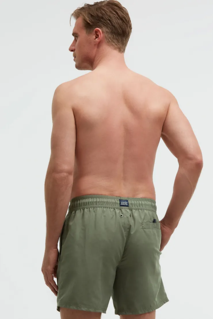 Badehose mit Wasser aktiviertem Design green olive