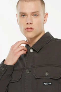 BA-RT Denim Worker Jacket asphalt