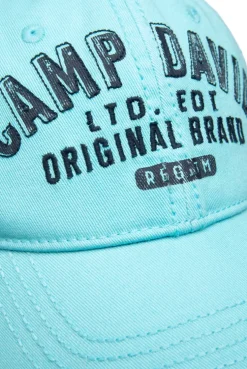 Base Cap mit Logo Artwork fresh aqua