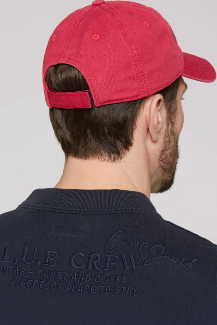 Base Cap mit Logo Artwork nautical red