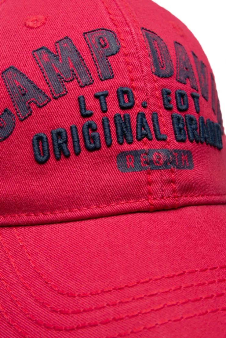 Base Cap mit Logo Artwork nautical red