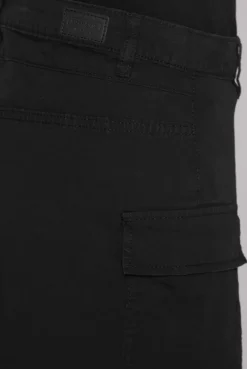 Basic Cargo Rock mit Klappentaschen black