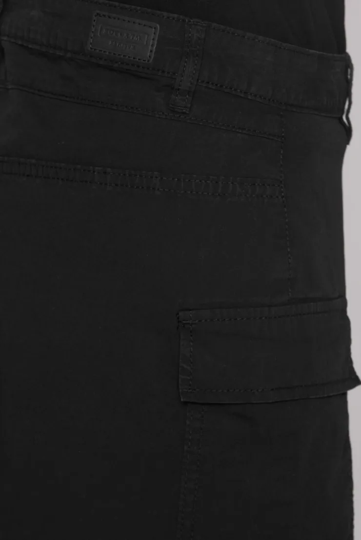 Basic Cargo Rock mit Klappentaschen black