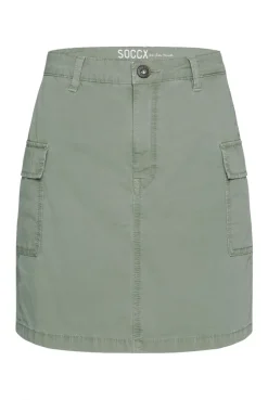 Basic Cargo Rock mit Klappentaschen faded olive