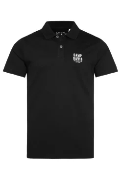 Basic Pikee-Polo mit Logo-Stickerei black