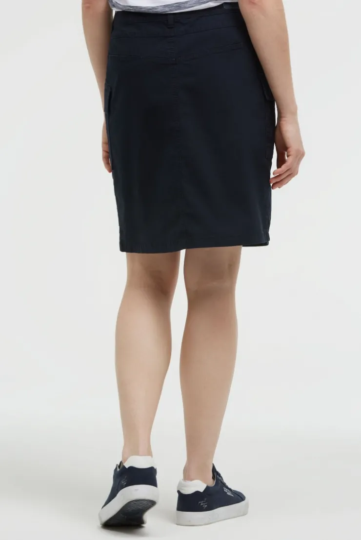 Basic Rock im Cargo-Stil blue navy