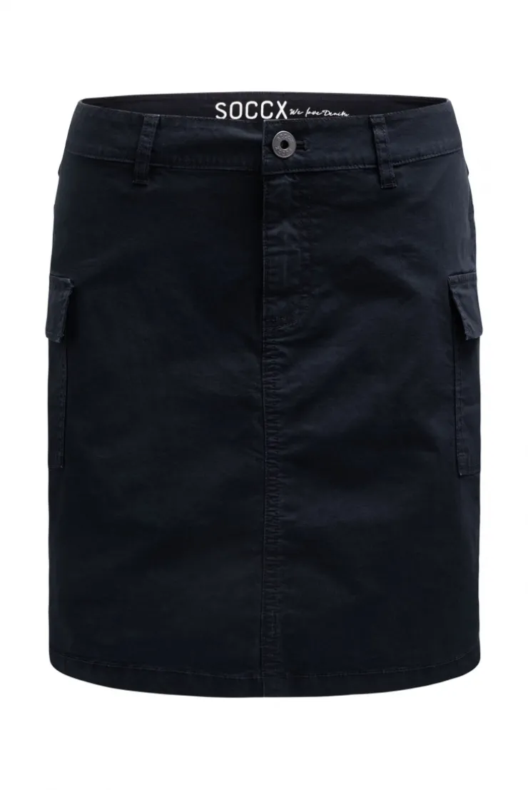 Basic Rock im Cargo-Stil blue navy