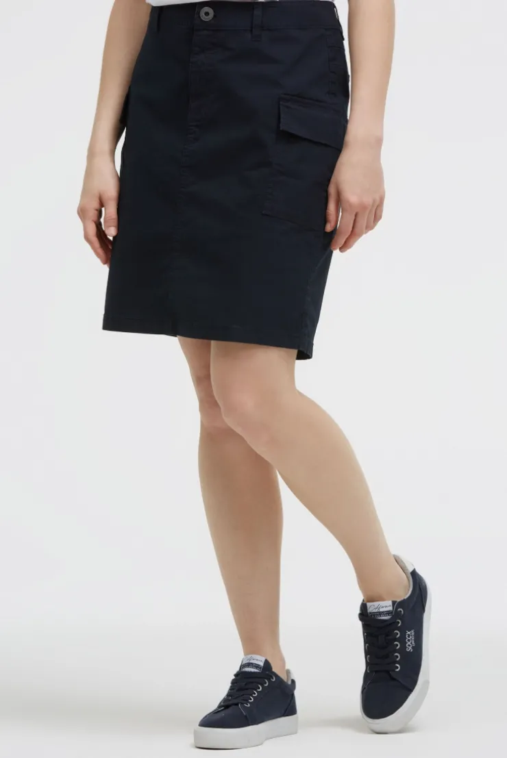 Basic Rock im Cargo-Stil blue navy