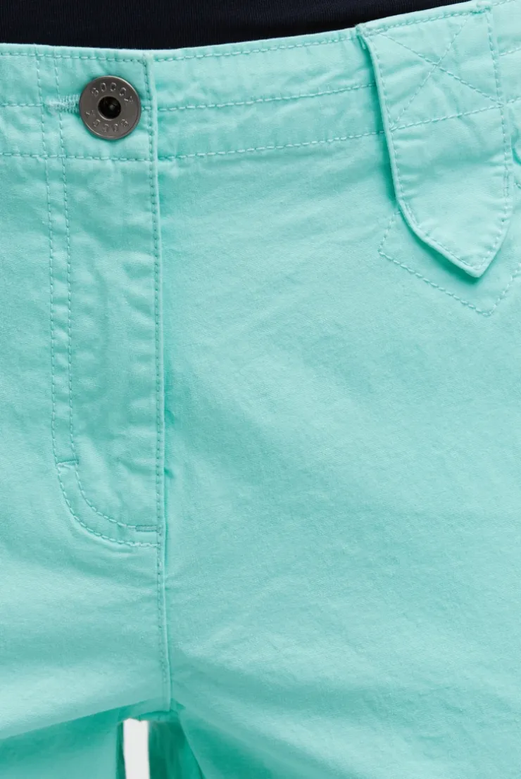 Basic Skaterhose mit Beintaschen crystal aqua