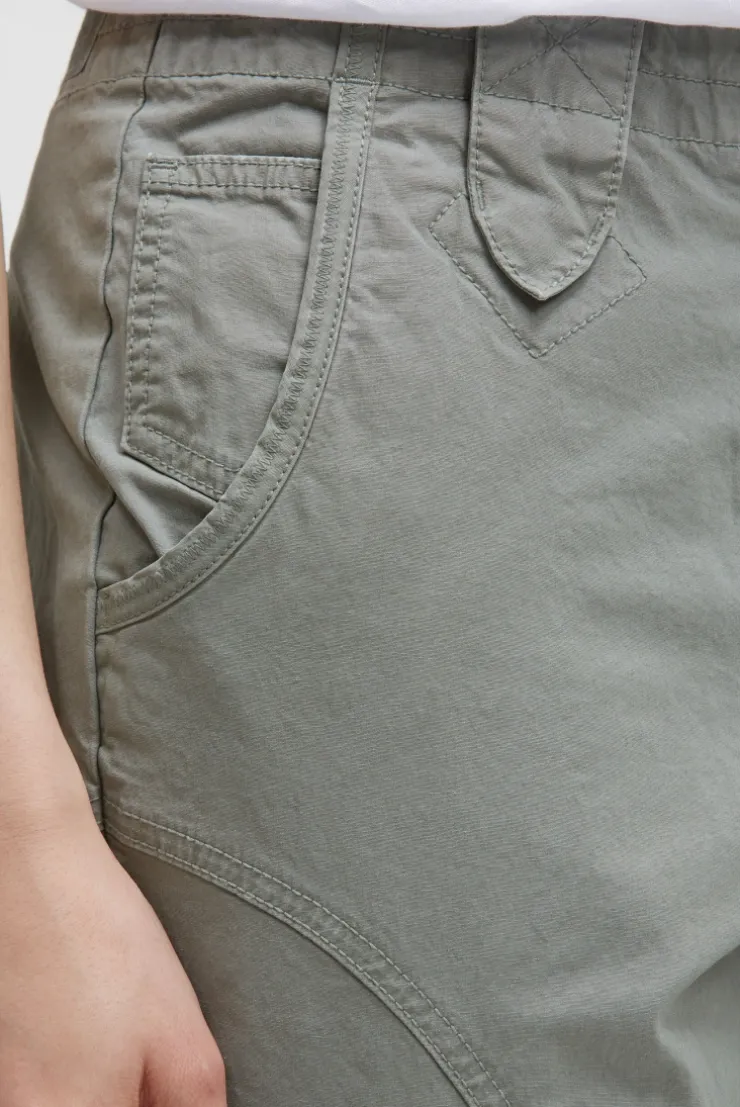 Basic Skaterhose mit Beintaschen faded olive