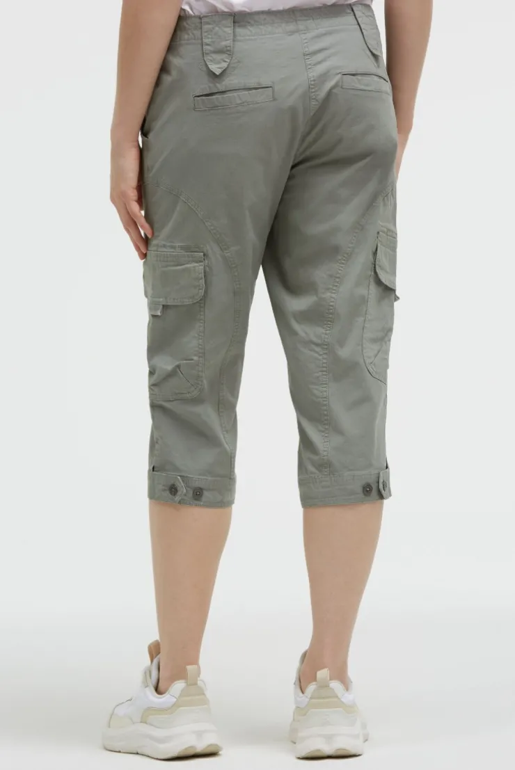 Basic Skaterhose mit Beintaschen faded olive