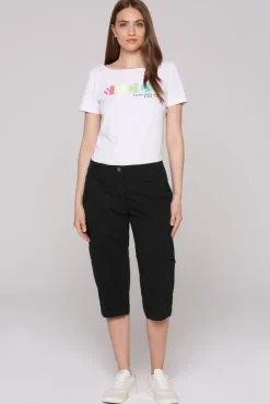 Basic Skater-Shorts mit Beintaschen black | XL