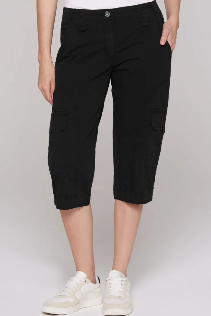 Basic Skater-Shorts mit Beintaschen black | XL