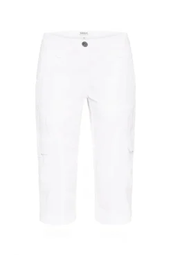 Basic Skater-Shorts mit Beintaschen opticwhite