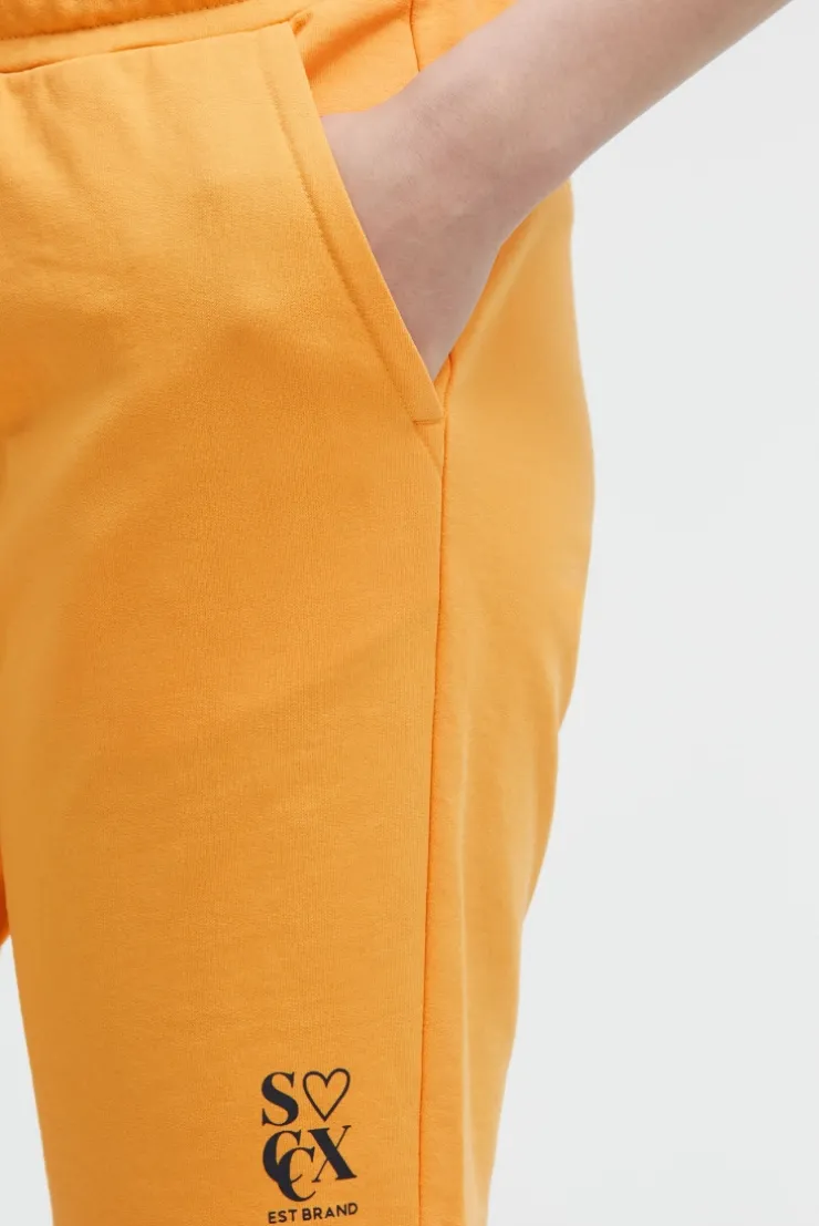 Basic Sweatshorts mit Logo Print fresh mango