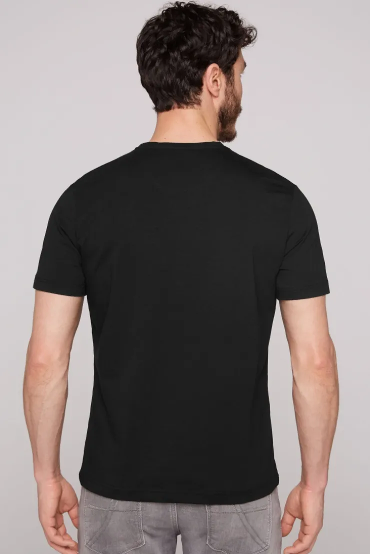 Basic T-Shirt mit Rundhalsausschnitt black