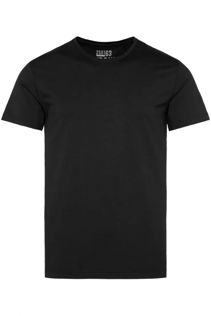Basic T-Shirt mit Rundhalsausschnitt black