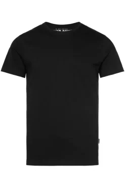 Basic T-Shirt Rundhals 2er-Pack black