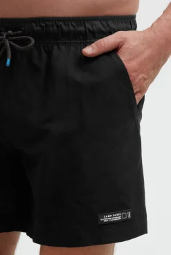 Beachshorts mit Rubber Patch black