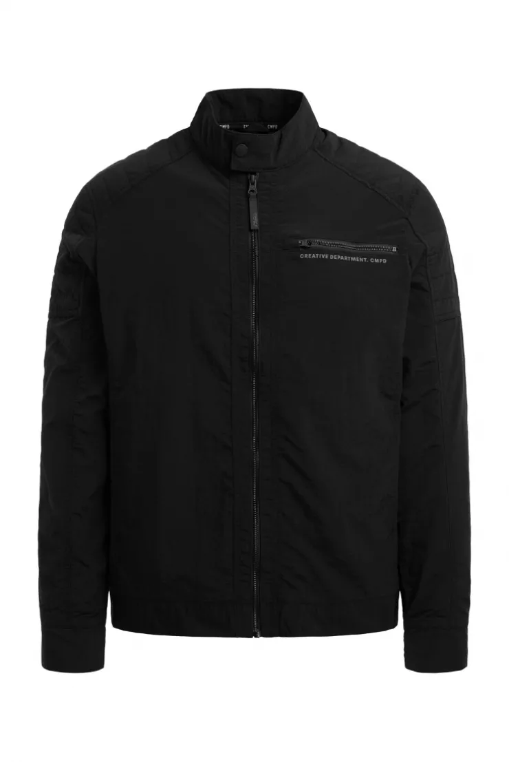 Übergangsjacke im Biker-Stil black