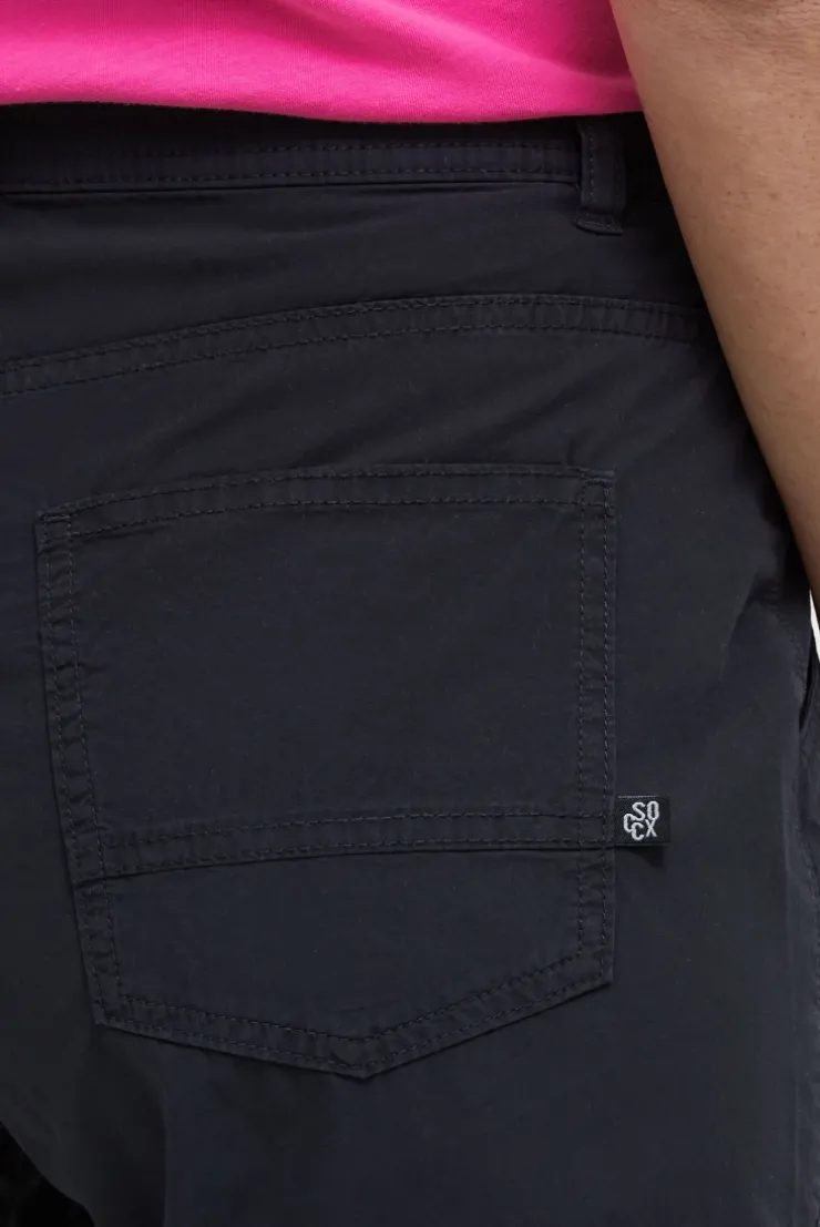 Bermudashorts mit Zip Fly blue navy