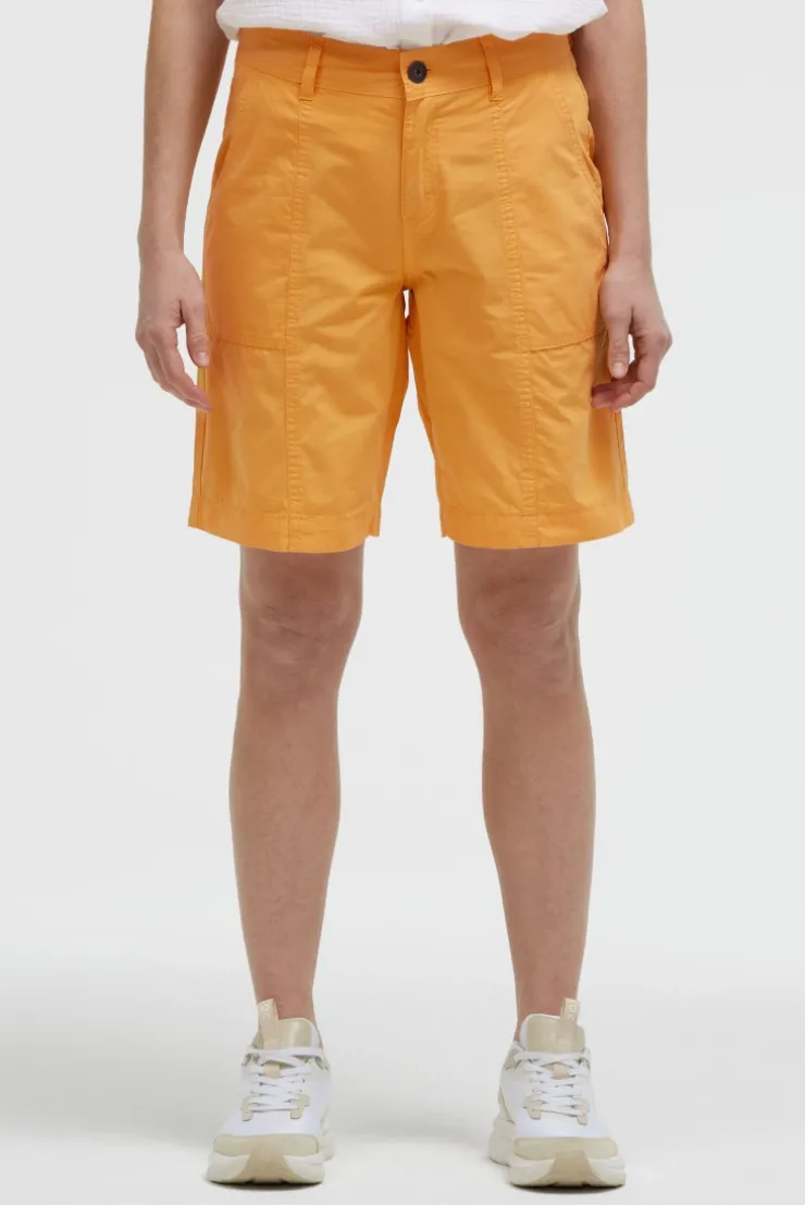 Bermudashorts mit Zip Fly fresh mango