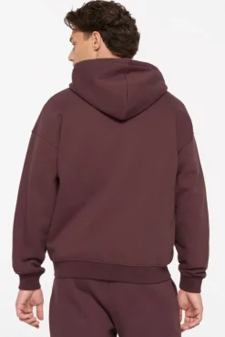BRU-NO Hoodie Jacket Unisex cranberry juice