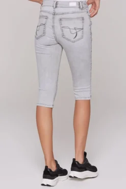 Capri Jeans CH:AR Comfort Fit light grey printed