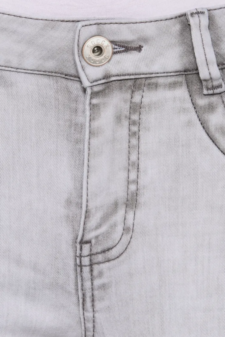 Capri Jeans CH:AR Comfort Fit light grey printed