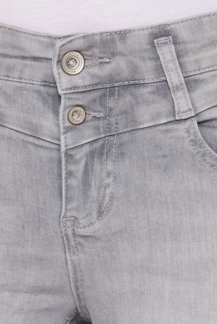 Capri Jeans KA:RA Regular Fit grey print