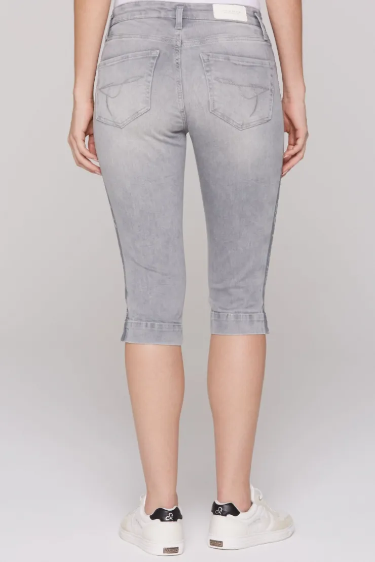 Capri Jeans KA:RA Regular Fit grey print
