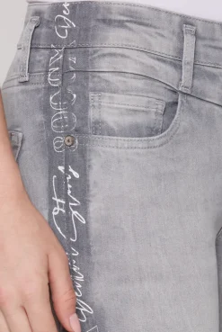 Capri Jeans KA:RA Regular Fit grey print