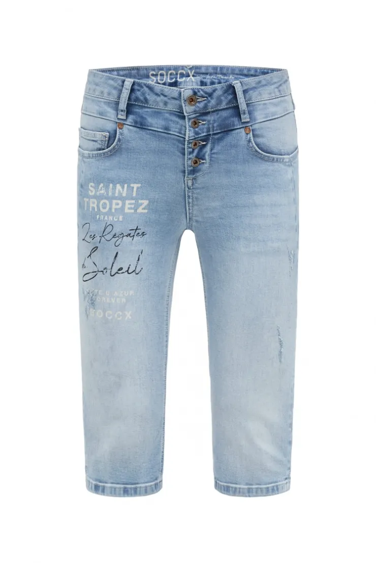 Capri Jeans LY:IA Regular Fit salt blue print