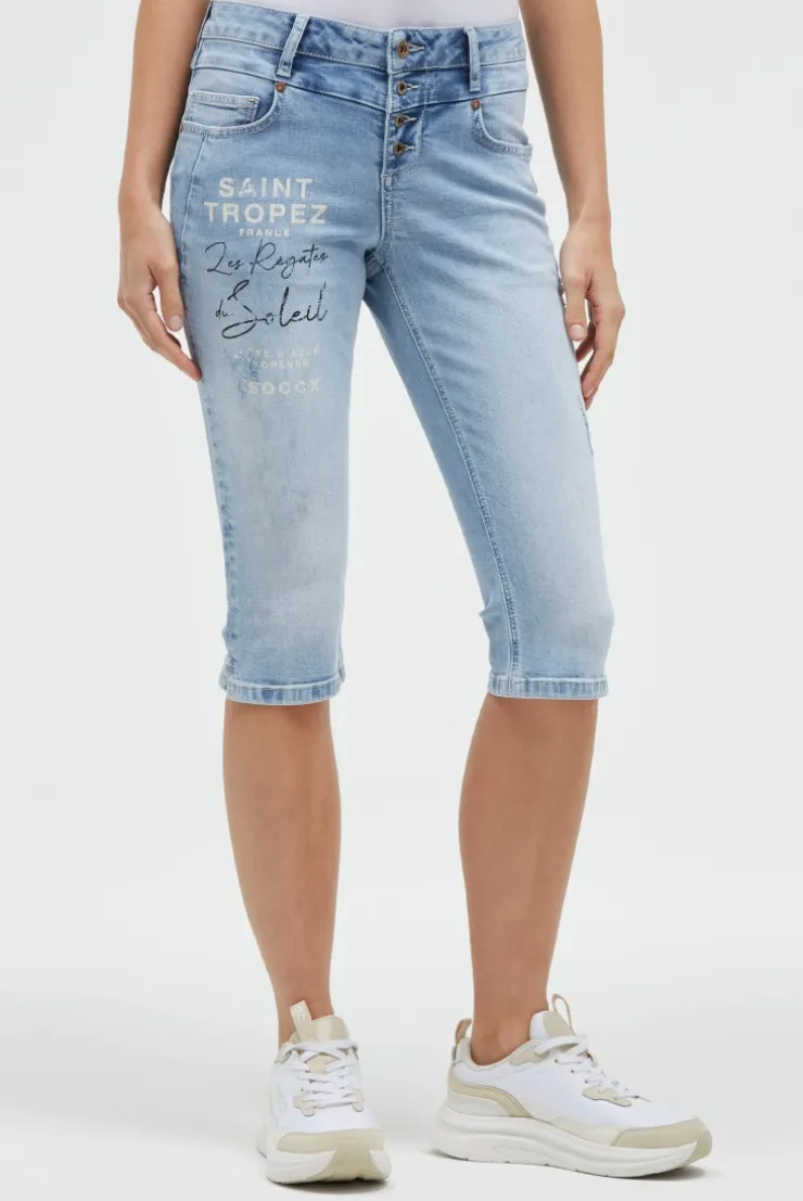 Capri Jeans LY:IA Regular Fit salt blue print