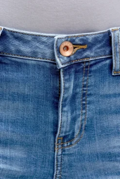 Capri Jeans RO:MY Regular Fit mid blue printed
