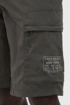 Cargo Shorts aus Ripstop-Nylon pure anthra