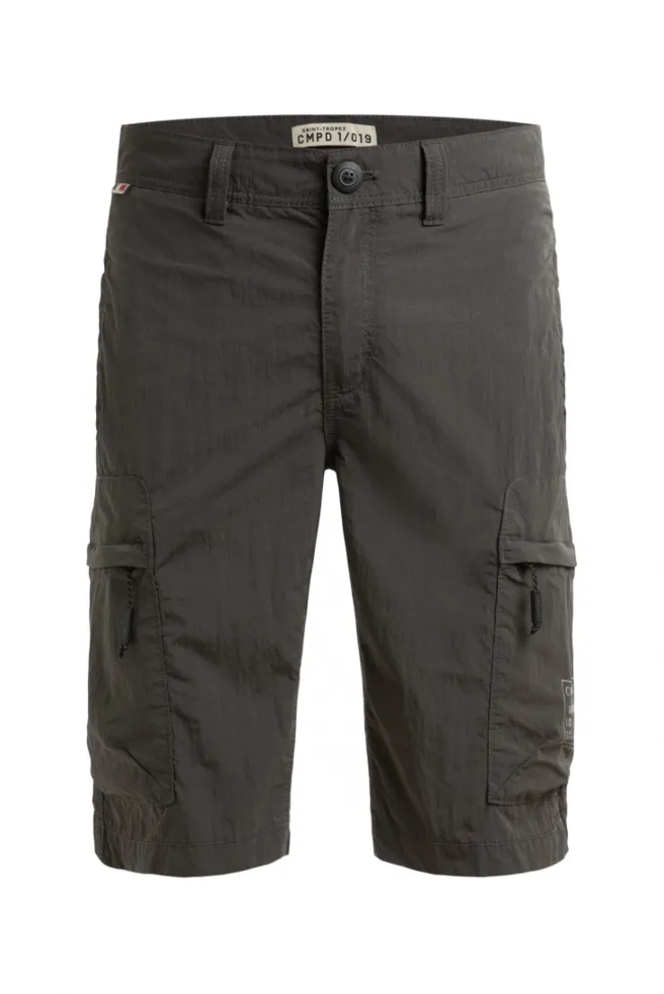 Cargo Shorts aus Ripstop-Nylon pure anthra
