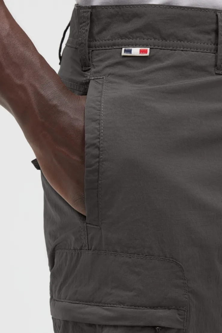 Cargo Shorts aus Ripstop-Nylon pure anthra