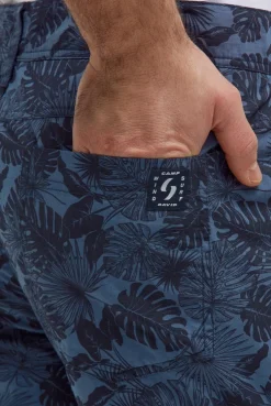 Cargo Shorts mit All Over Print harbour blue