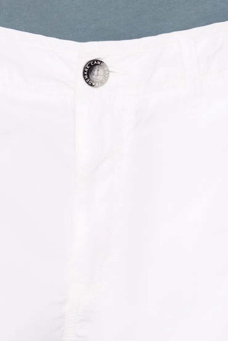 Cargo Shorts mit Logo-Tapes opticwhite