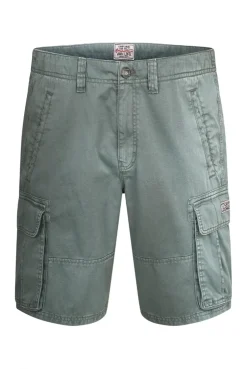 Cargo Shorts mit Wasch-Effekten dusty green