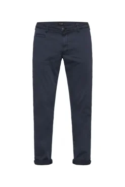 Chinohose aus Twill blue navy | S